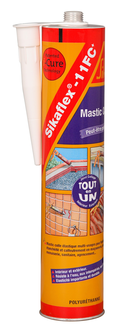 mastic colle multi usages flex 11fc+ blanc - SIKA