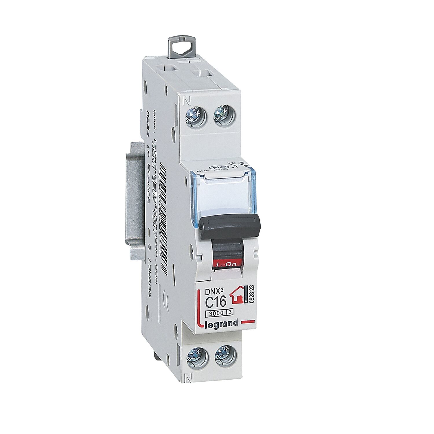 Disjoncteur dnx 4500 - uni+n - 230 v~ - 16 a - courbe c - LEGRAND