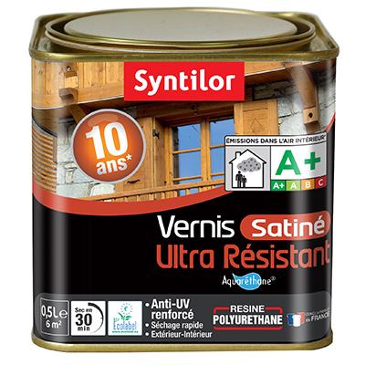 Vernis ultra résistant 0.5l incolore - SYNTILOR