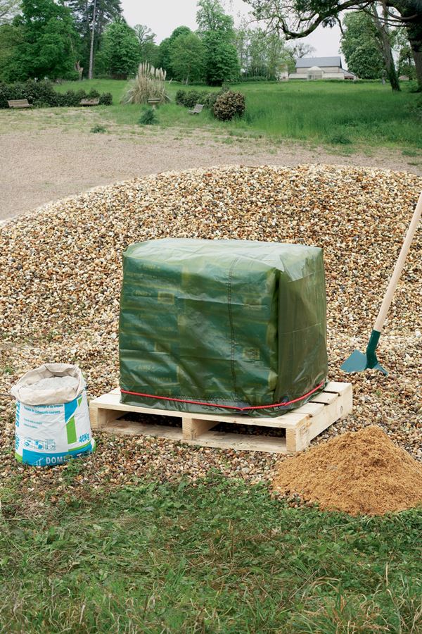 Bâche de protection LDPE 120g/m² 6x8m - NORTENE