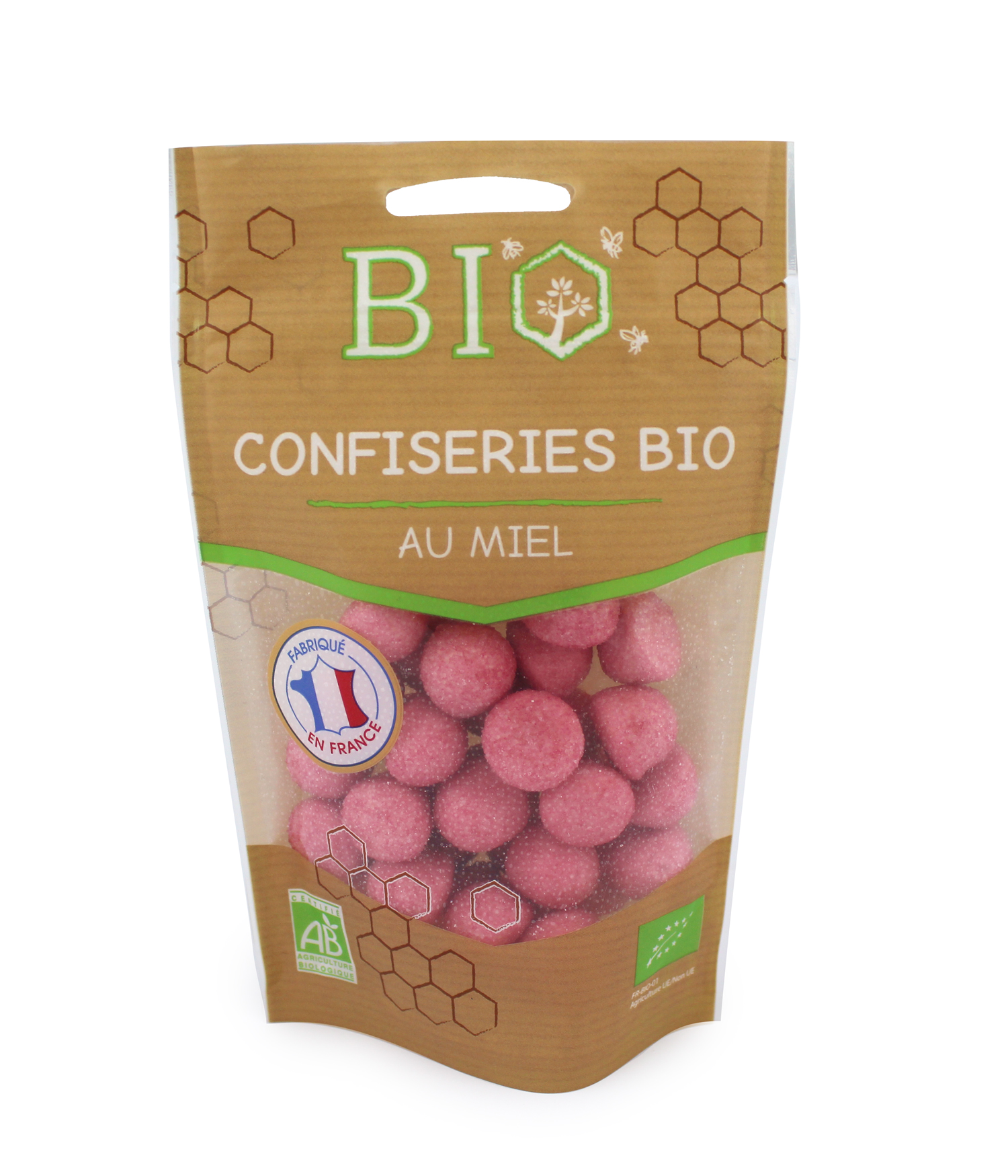 Bonbons fraise bio