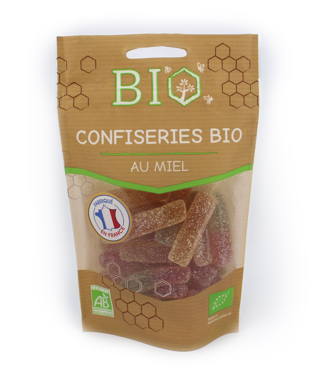 Bonbons frites bio