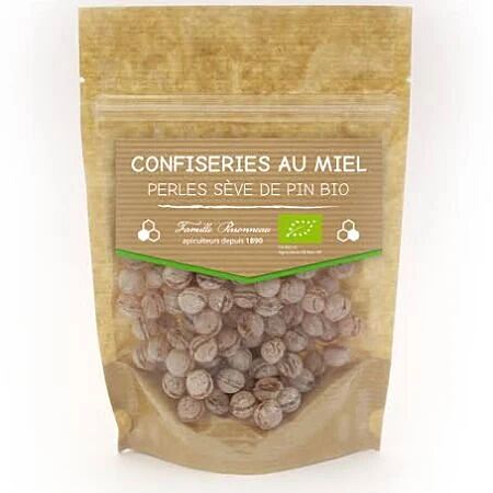 Bonbons perles seve de pin bio