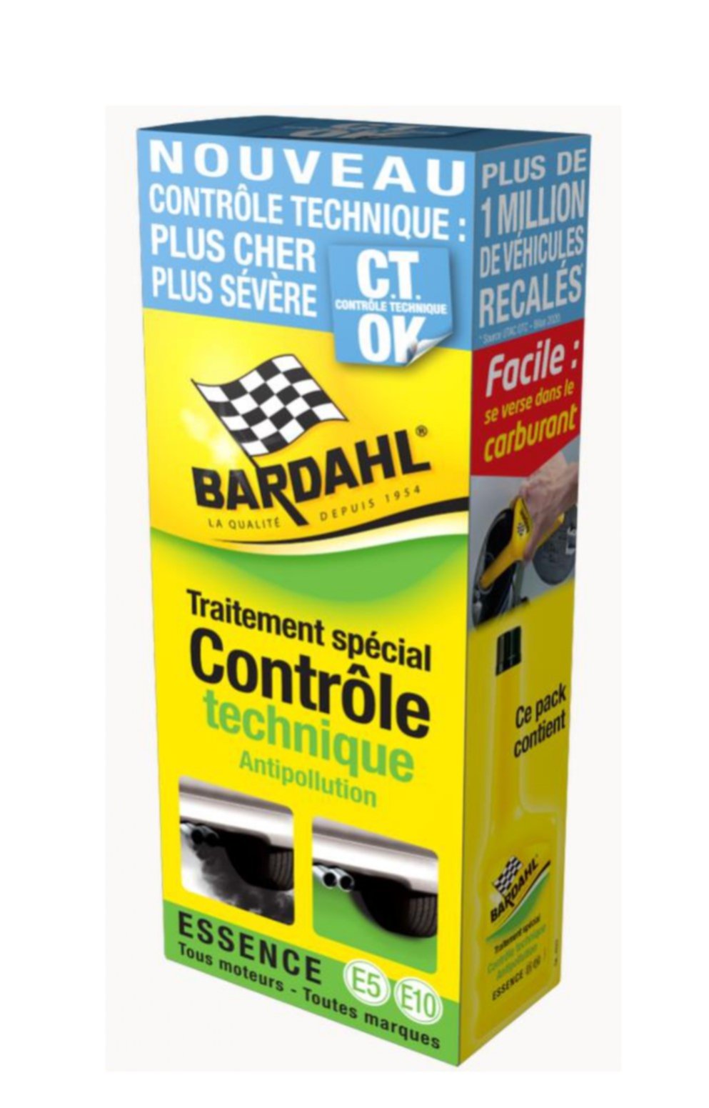 Traitement spécial contrôle technique essence - BARDHAL