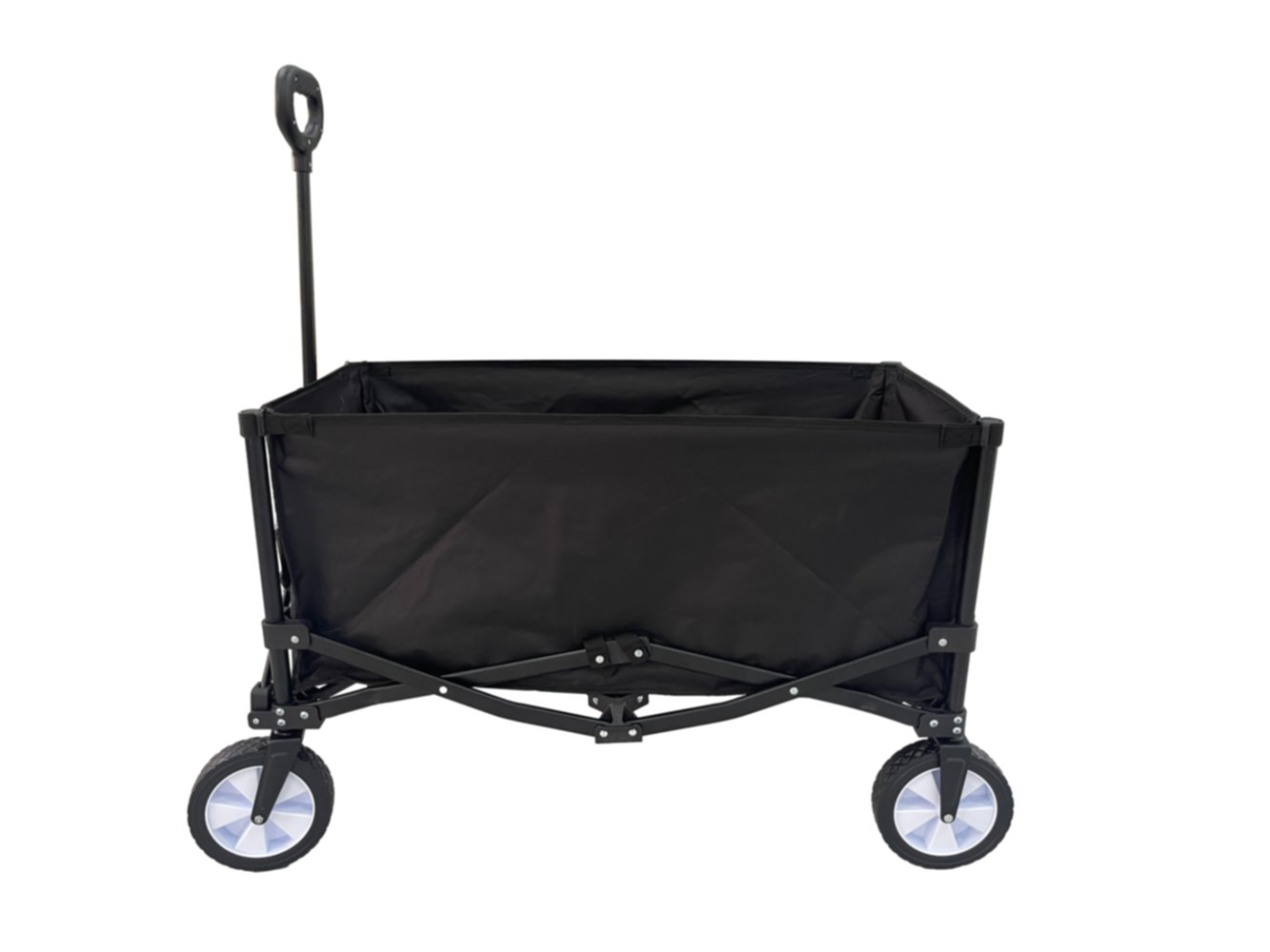 Chariot de transport pliant Easy acier noir