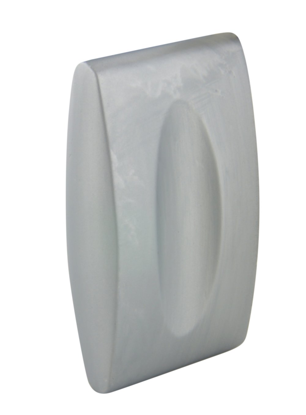 Bouton poignée L48mm Entraxe 32mm Zamak chromé mat