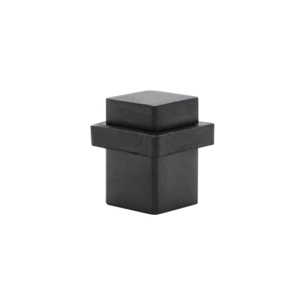 Butée de sol carrée 20 x 30 x 20 mm zamak noir - CIME