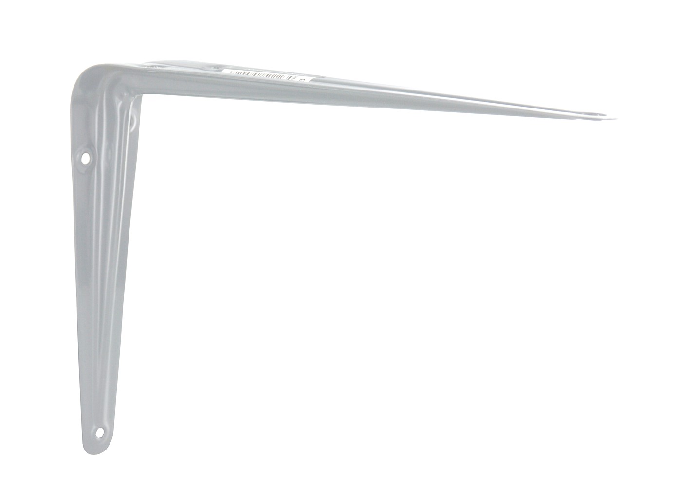 Equerre embouti acier laqué 200 x 250 mm blanc - CIME