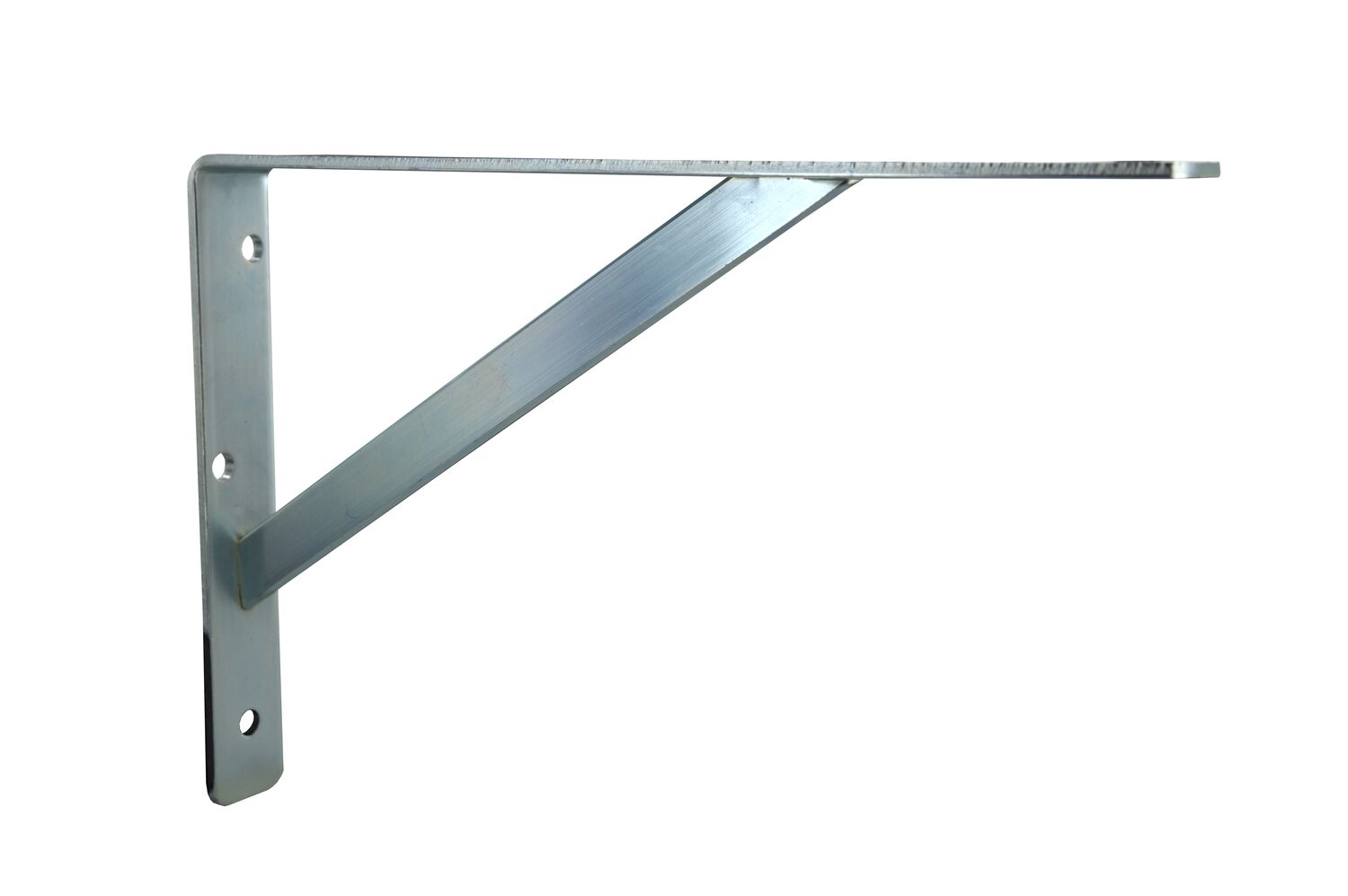 Equerre renforcée acier zingué 255 x 154 mm - CIME