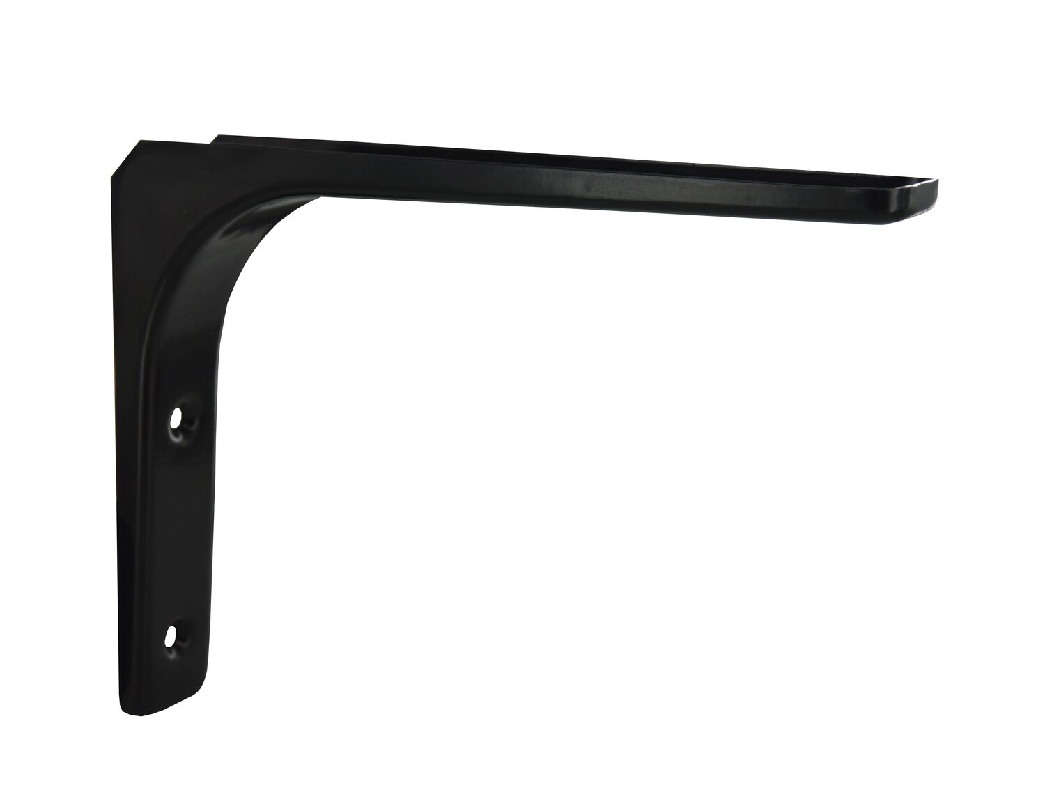 Equerre acier époxy noir 125x150mm - CIME