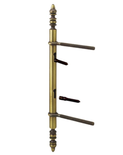 Fiche à lacet H.584mm en bronze, démontable