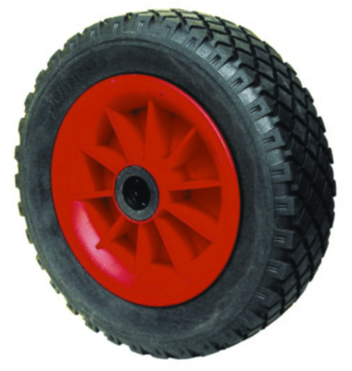 Roue de manutention pneumatique caoutchouc increvable Ø260mm charge 120kg - CIME