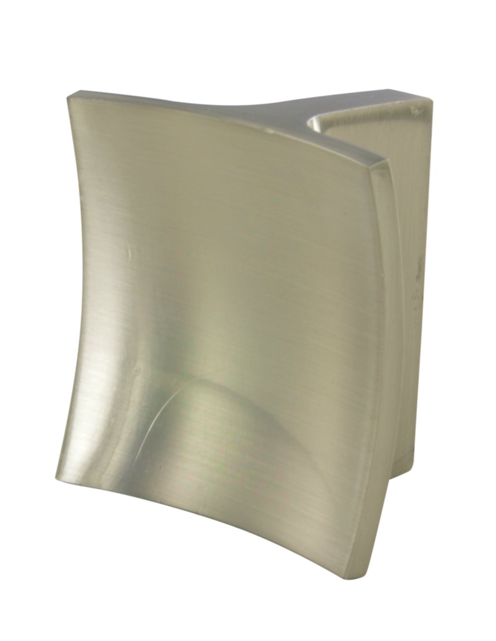 Bouton poignée 40x40x27mm Entraxe 32mm Zamak inox