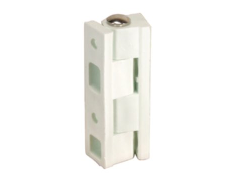 Charnière universelle 40x15mm acier et nylon x6