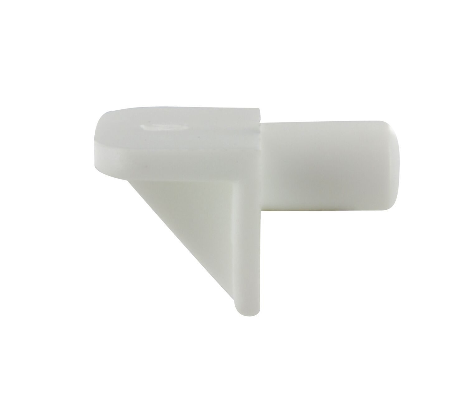 Lot de 100 taquets à enfoncer Ø5 mm plastique blanc