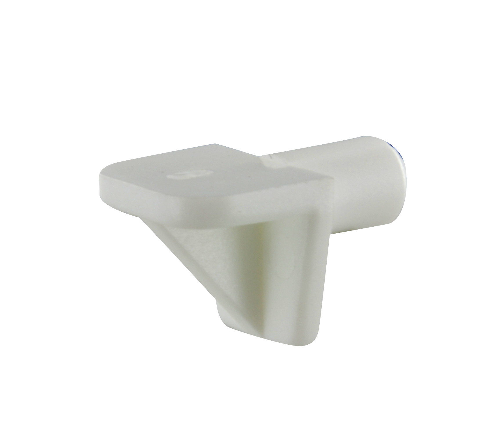 Lot de 24 taquets à enfoncer Ø5mm plastique blanc