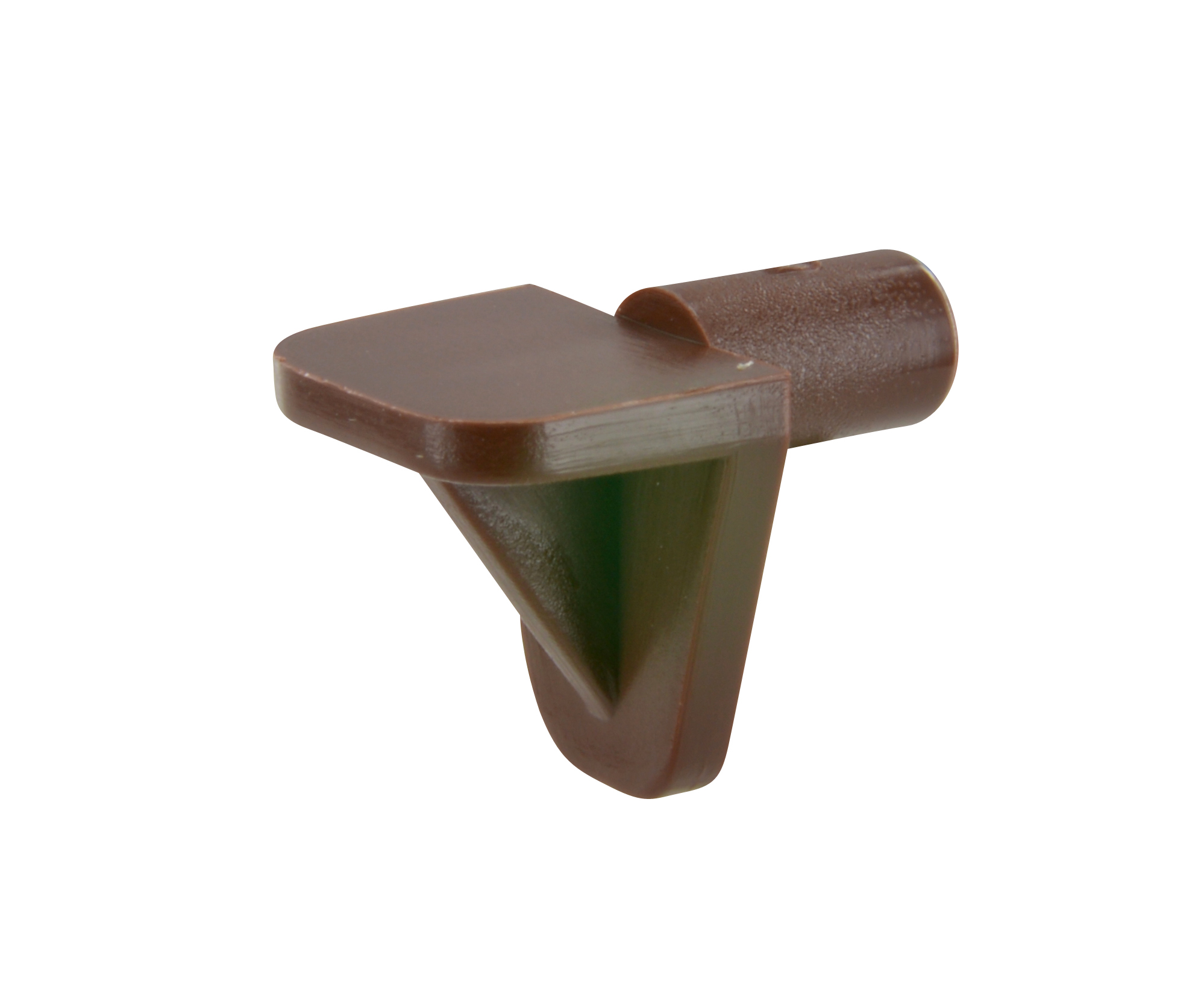 Lot de 24 taquets à enfoncer Ø5mm plastique brun