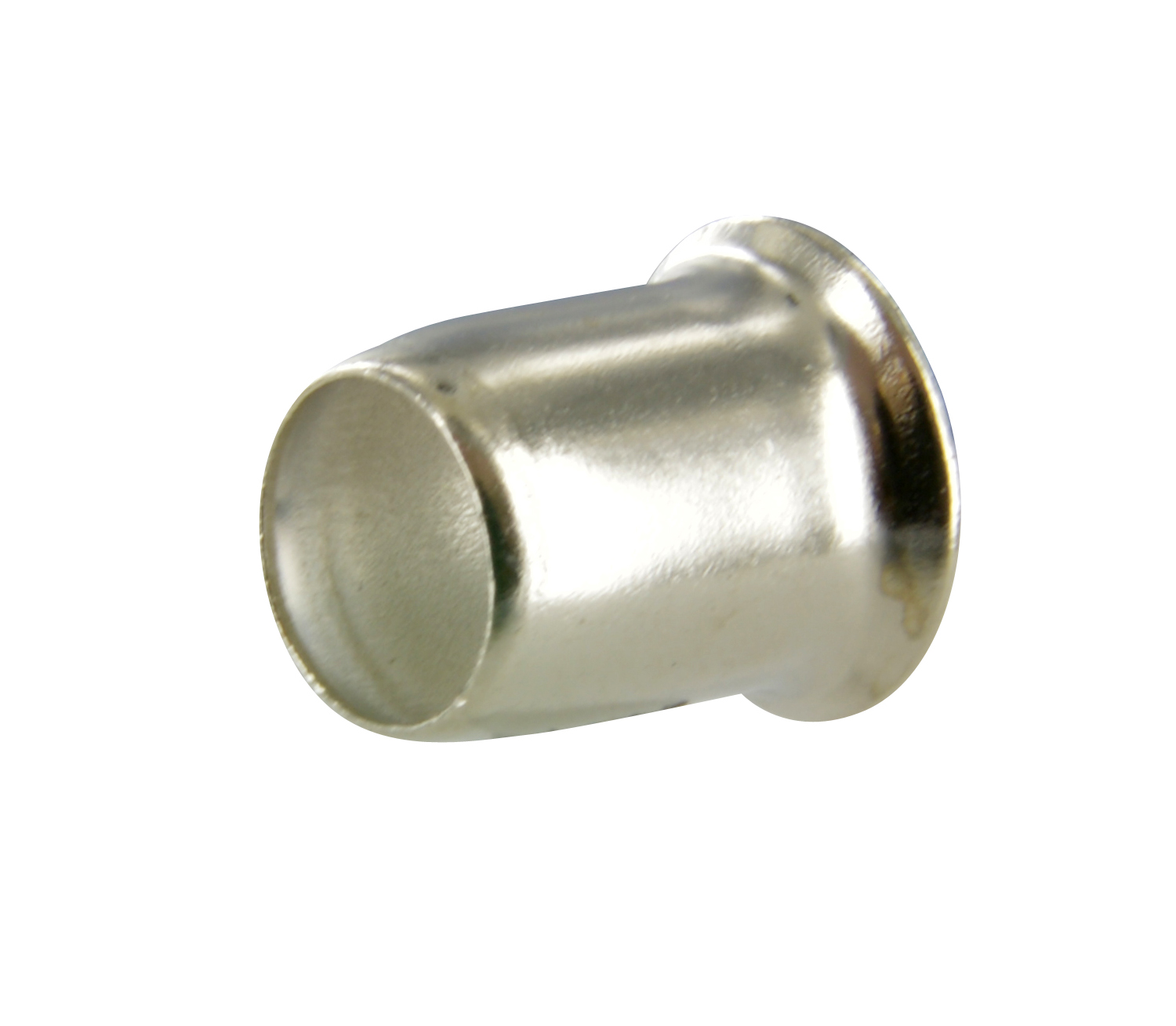 Lot de 8 douilles pour taquet à enfoncer Ø intérieur 7mm Ø extérieur 8mm acier nickelé