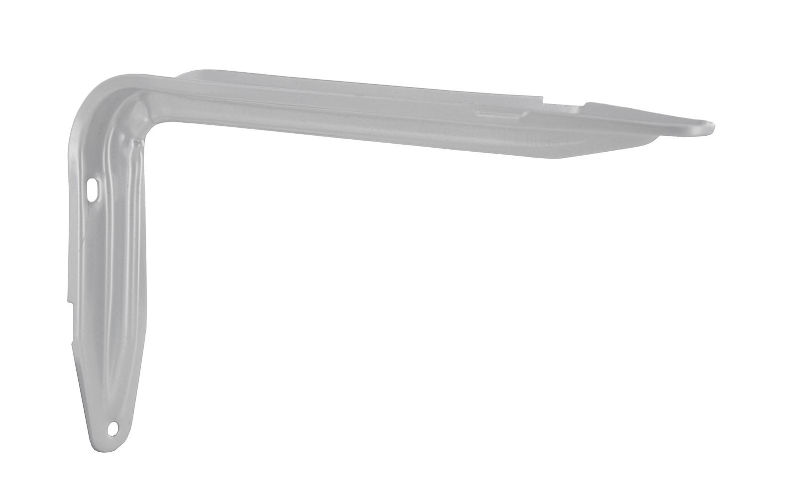 Equerre acier époxy blanc 265 x 167 x 35mm - CIME