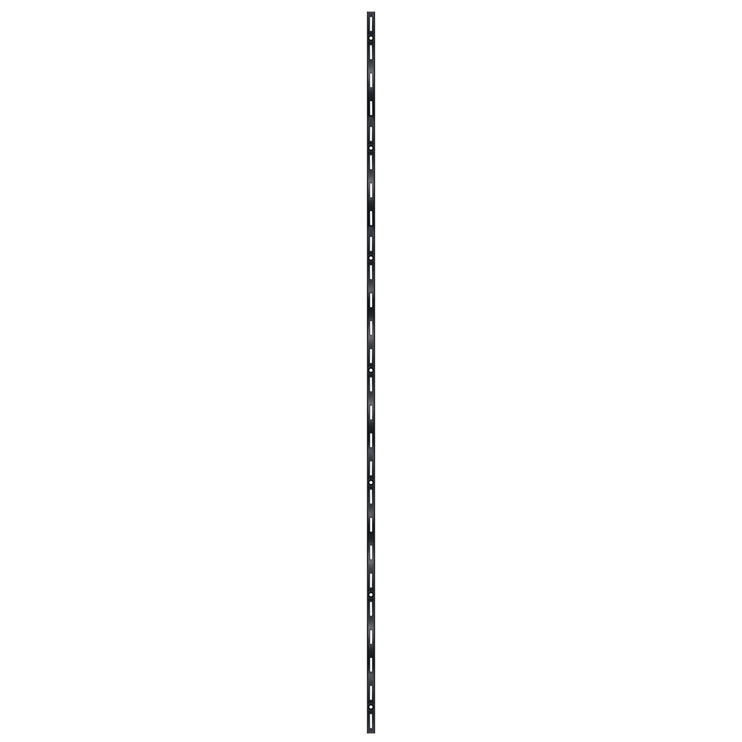 Crémaillère simple en acier noir 2 m entraxe 50 mm - CIME