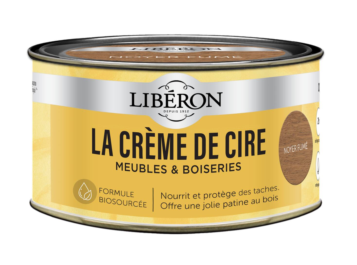 La Crème de Cire Pâte Noyer Fumé 250ml - LIBERON