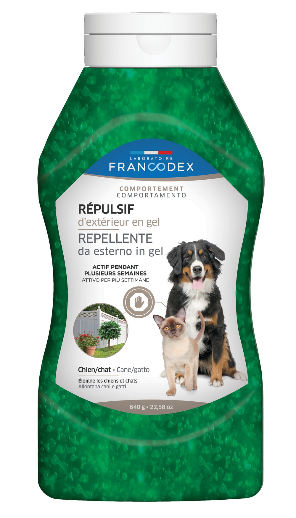 Répulsif en gel chien chat 640g