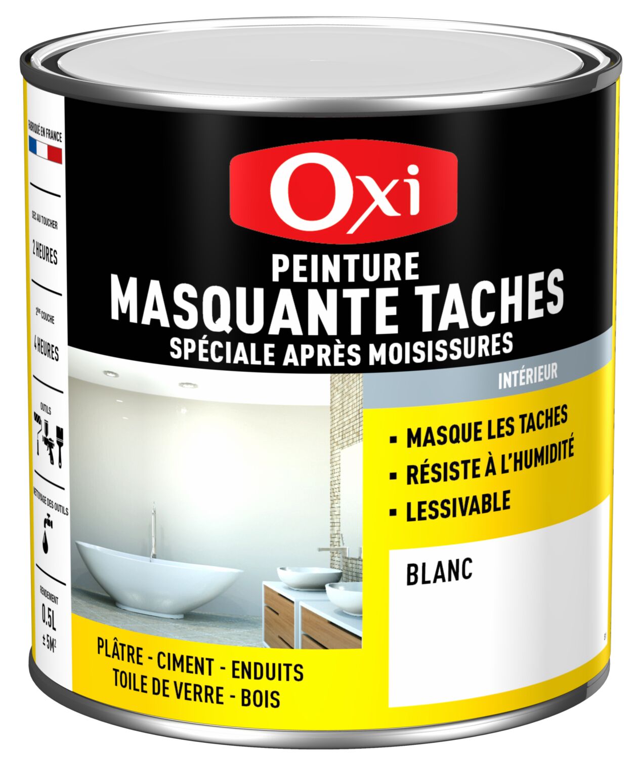 Peinture Anti -Moisissures 2,5L - OXI