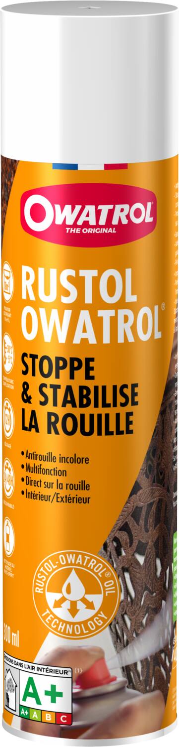 Rustol antirouille incolore multifonction 300 mL - OWATROL