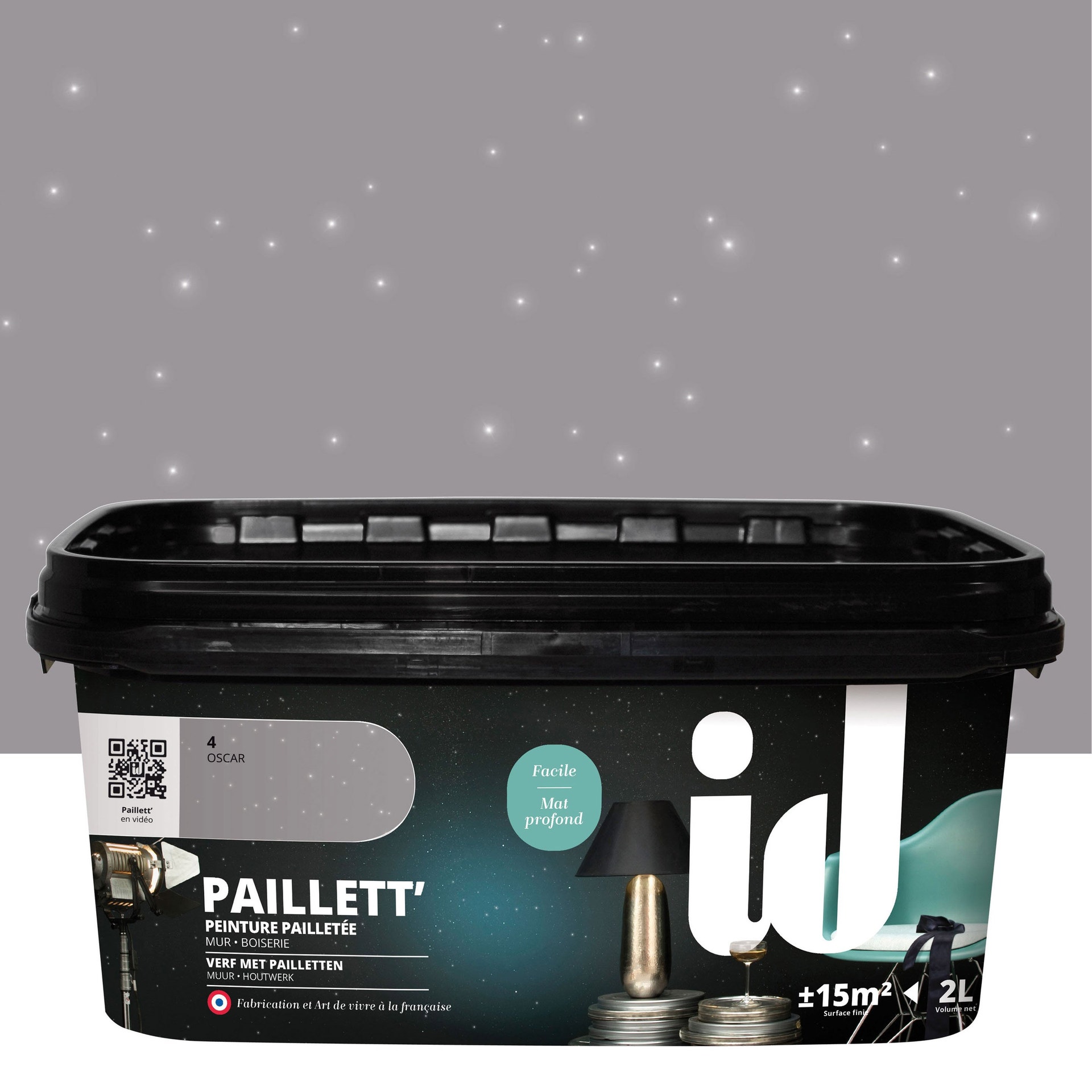 Peinture Paillett' 2 L Oscar