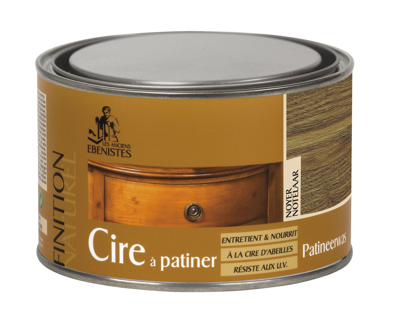 Cire à patiner noyer 300ml