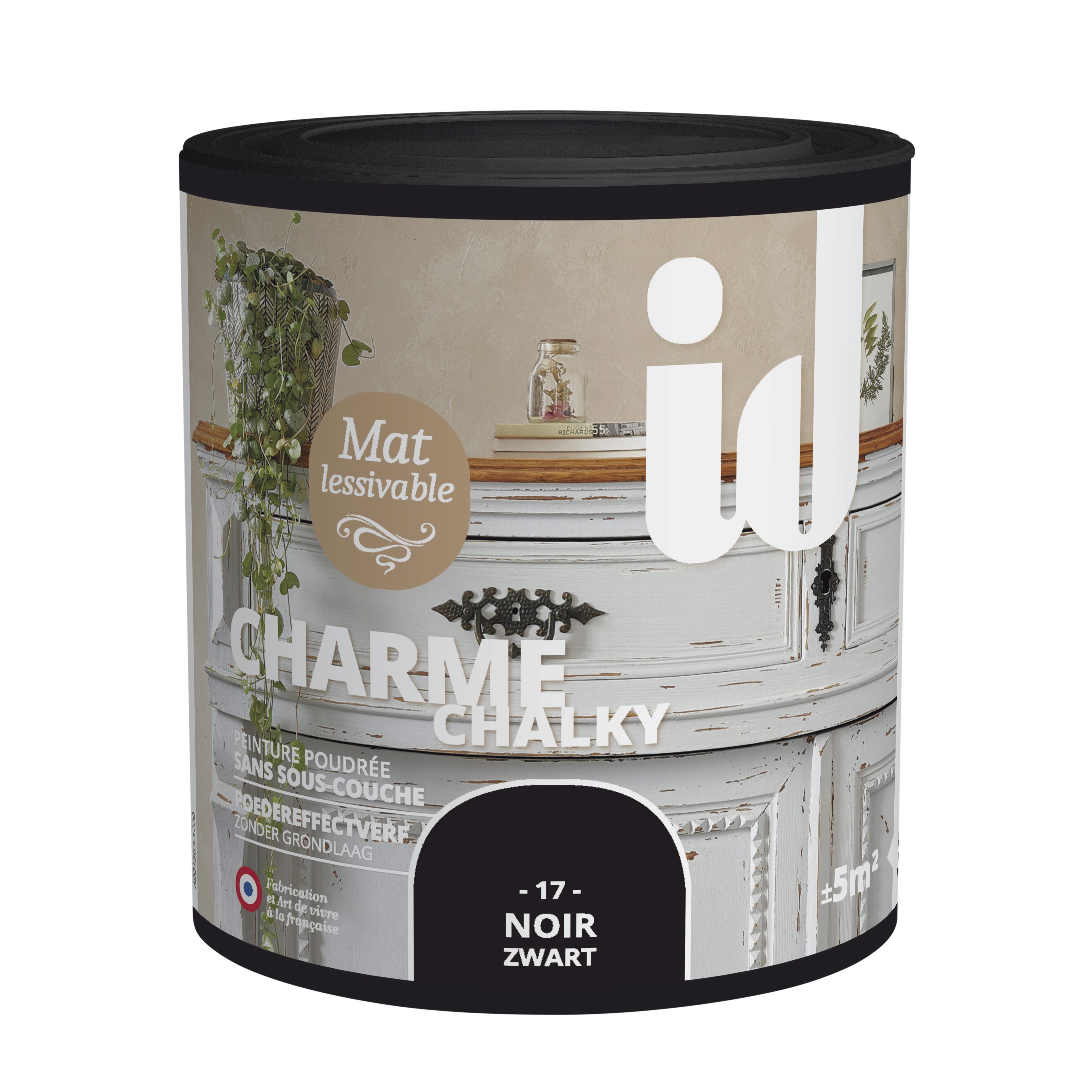 Peinture charme noir 500ml