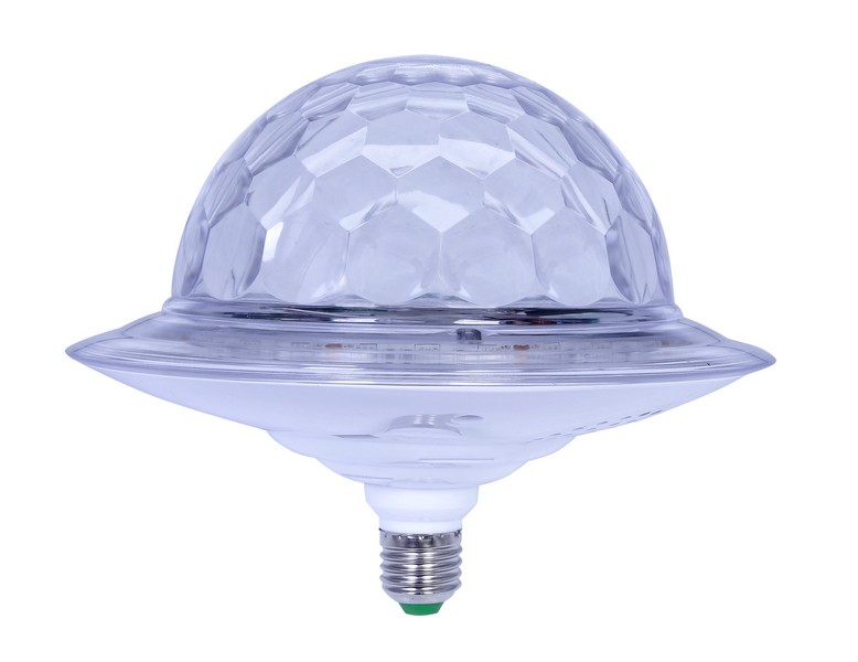 Enceinte lumineuse rotative