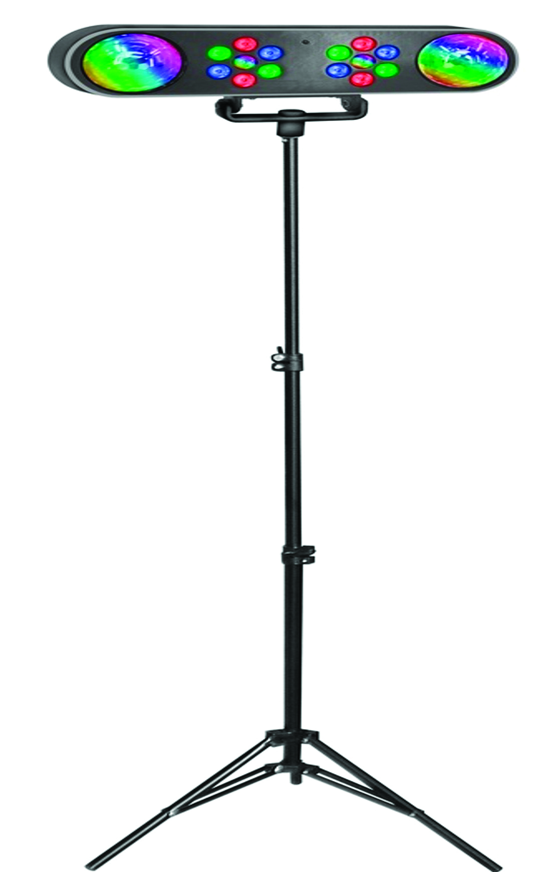 Barre leds 60W sur support télescopique + télécommande