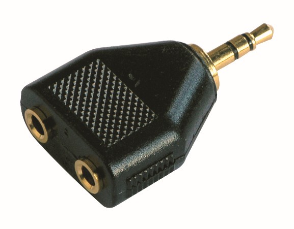 Adaptateur or jack 3.5mm mâle stéréo