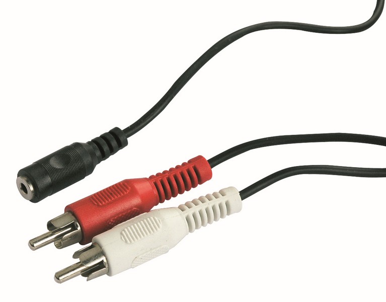 Cordon jack 3,5mm femelle stéréo