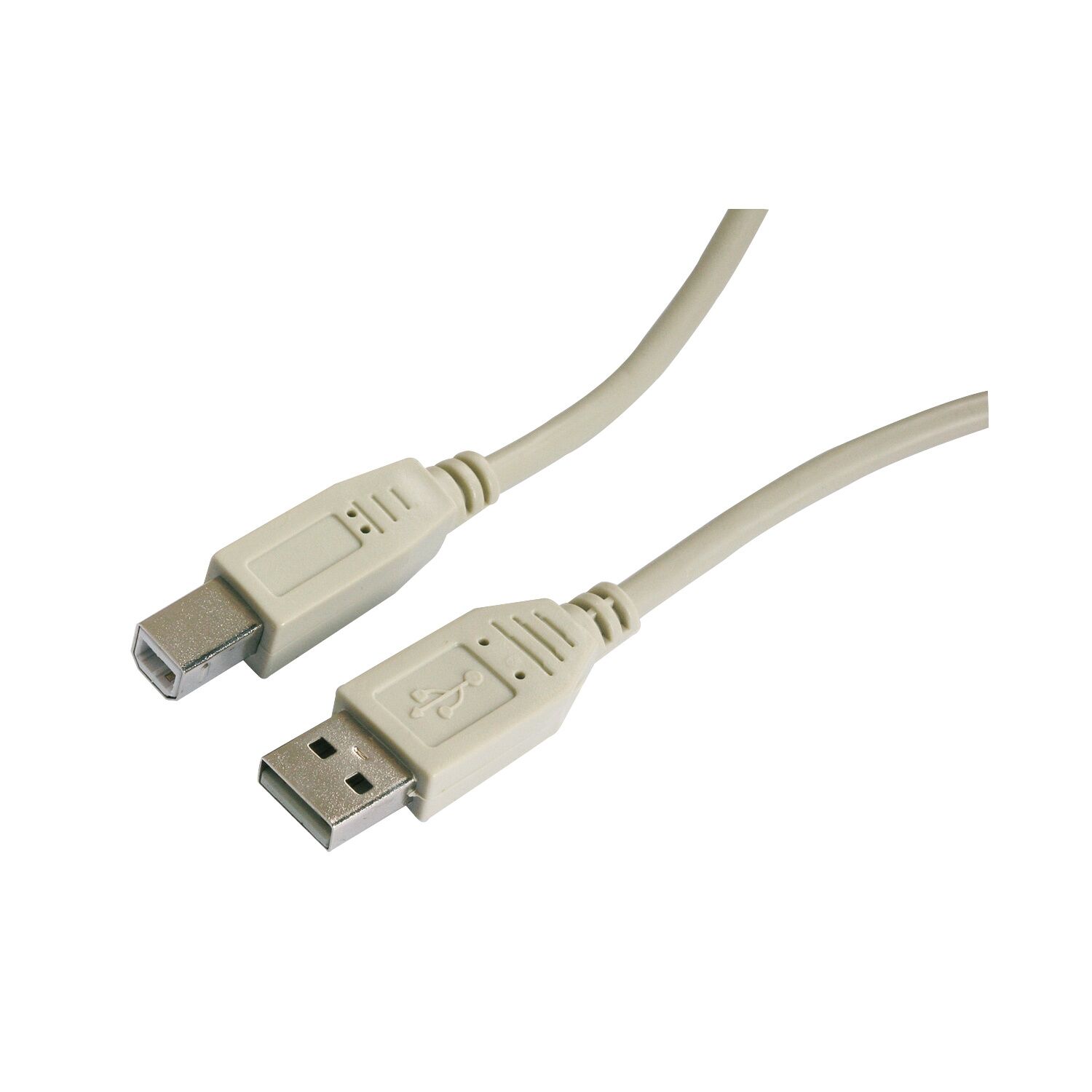 Câble usb 2.0 a/b mâle/mâle 1,8m