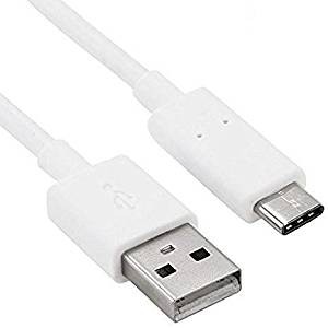 Cordon type c blanc 1m