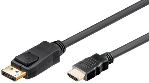 Cordon display port mâle/hdmi mâle 1m