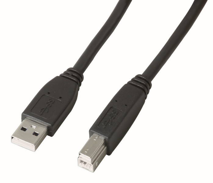Câble USB type A mâle/B mâle - 3m - FPE