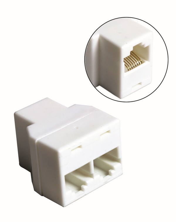 Dédoubleur RJ45 mâle / 2 RJ45 femelle - FPE