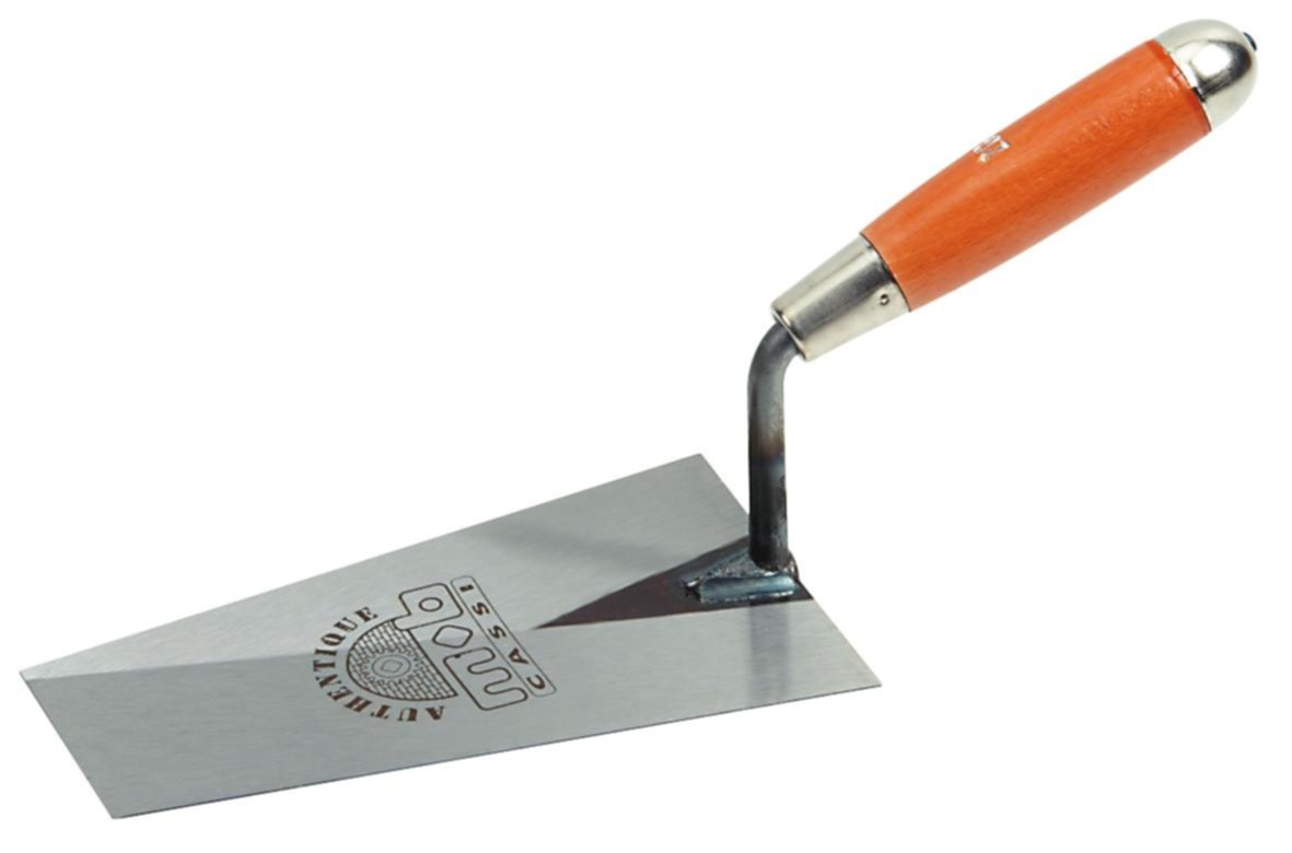 Truelle Carrée Bois Authentique 18cm