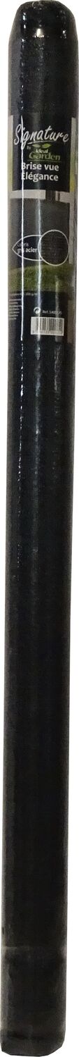 Brise vue en toile Occultant 95% 1x3m Anthracite - IDEAL GARDEN