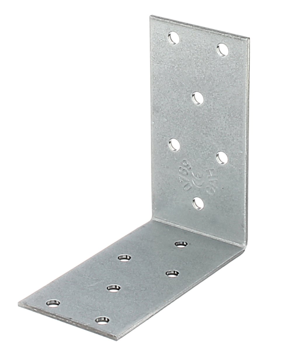 Équerre d'assemblage 40x80x2mm Ø5mm 12 trous - ALBERTS