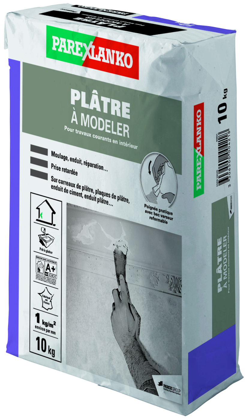Plâtre à modeler 10kg - PAREXLANKO