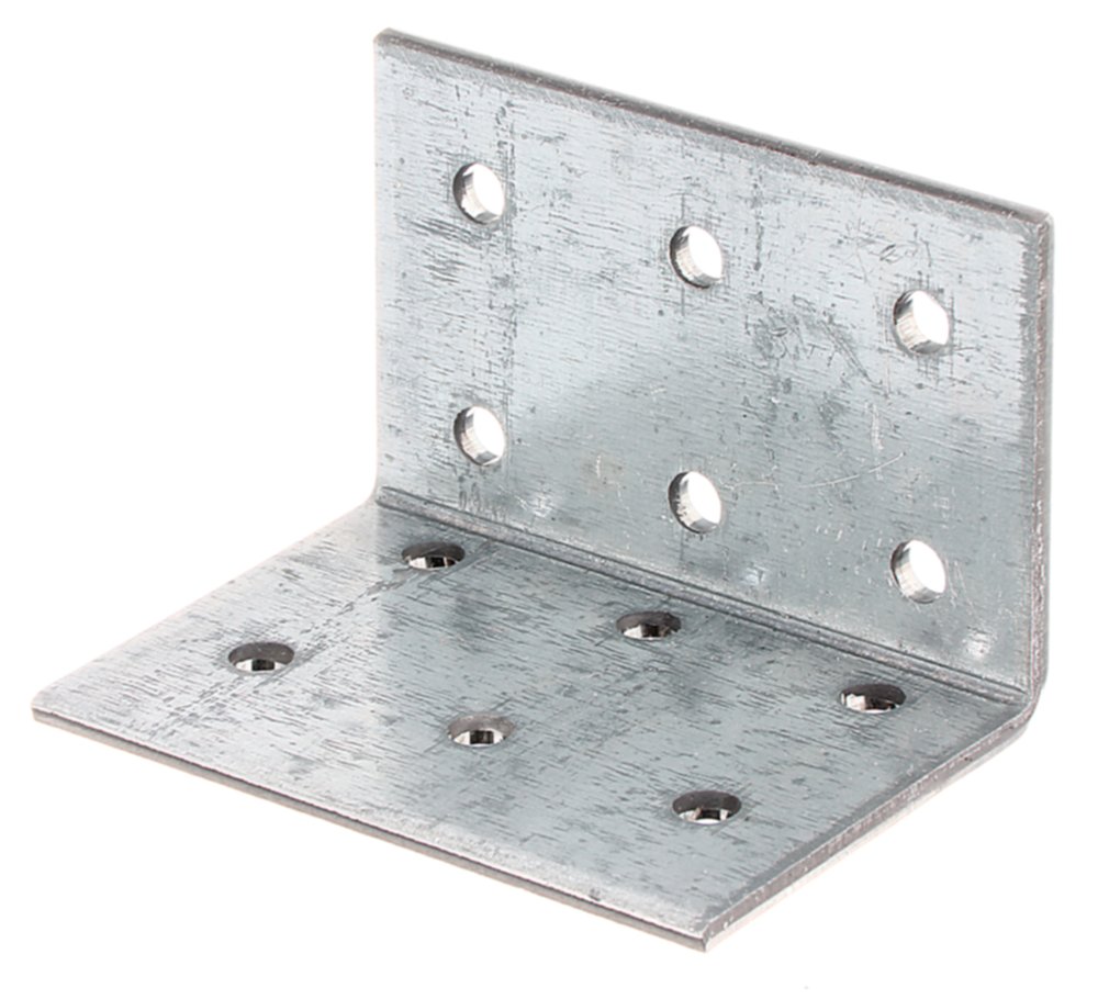 Équerre multi-trous 60x40x2,5mm Ø5mm 12 trous - ALBERTS