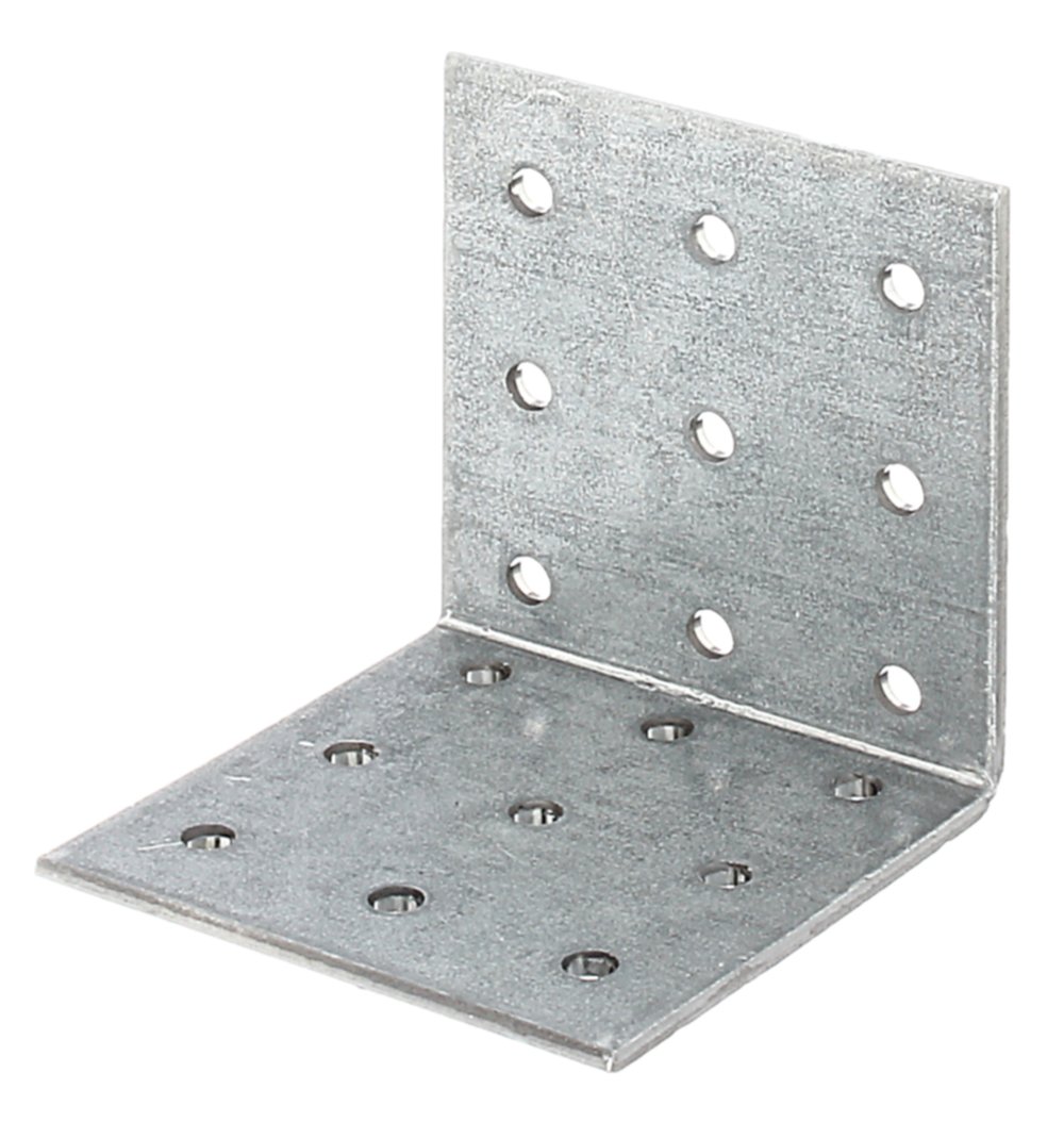 Équerre multi-trous 60x60x2,5mm Ø5mm 18 trous - ALBERTS