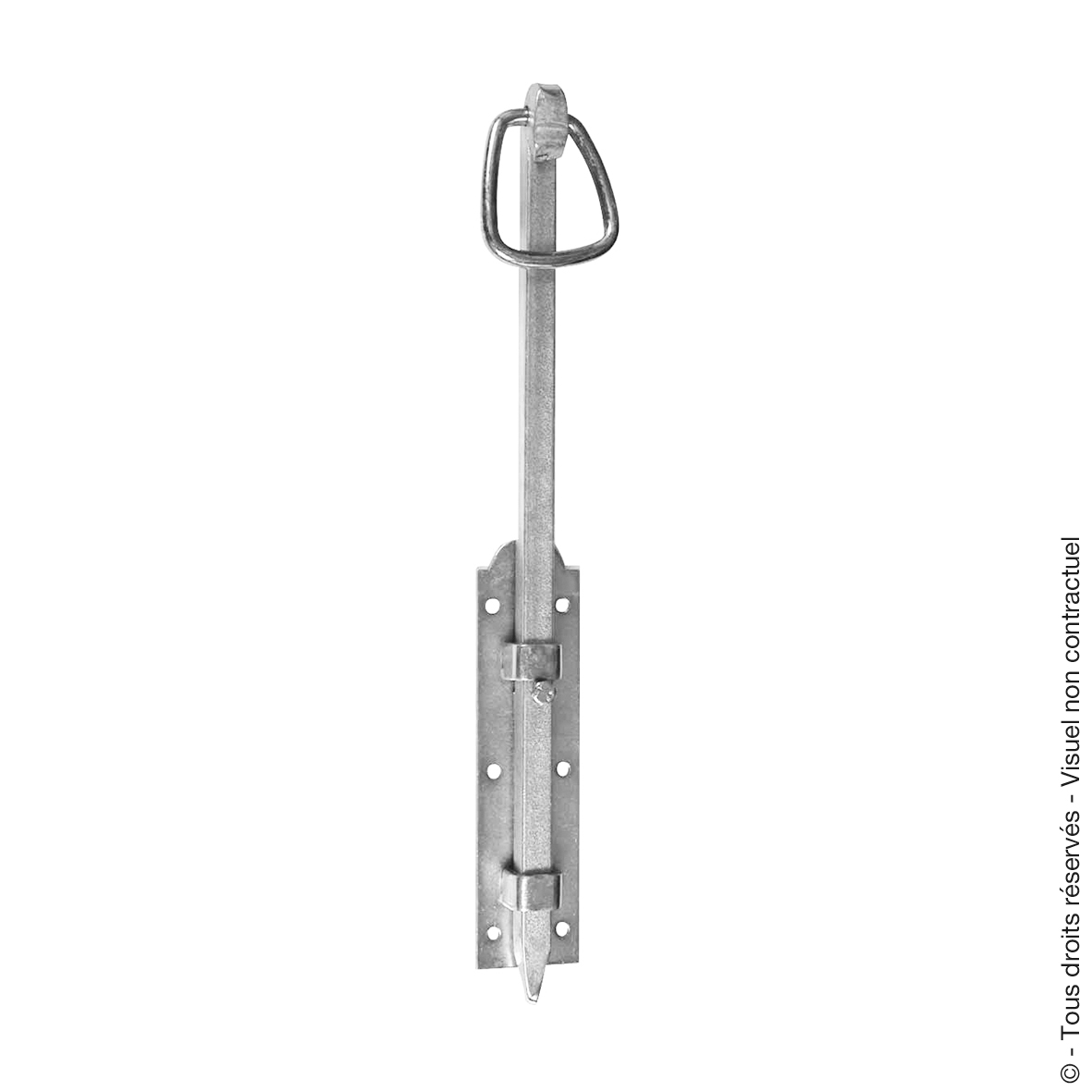 Verrou barrière forge l 400 zingue