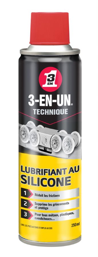 Technique lubrifiant au silicone 250ml - 3-EN-UN