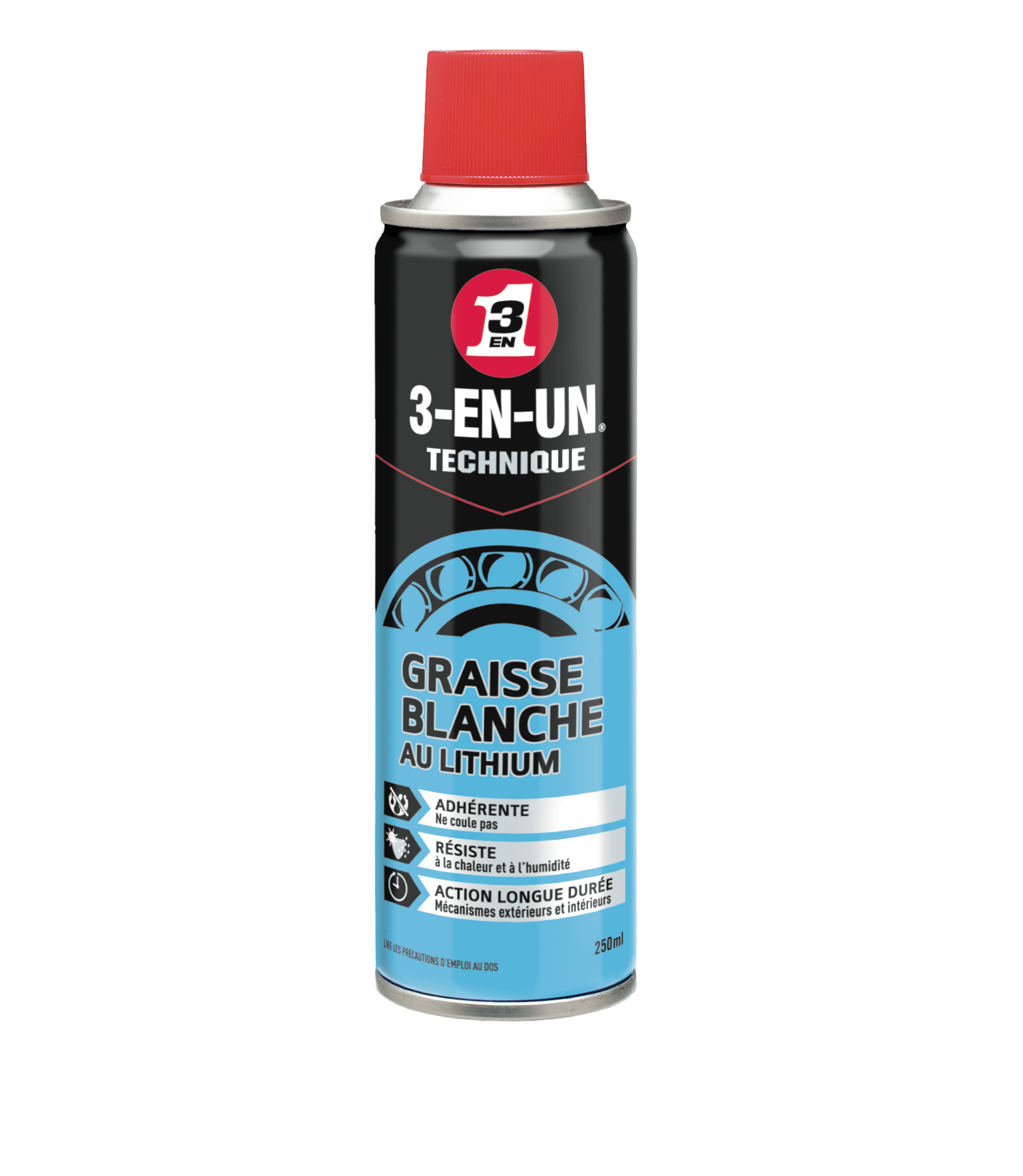 Technique graisse blanche au lithium 250 ml - 3-EN-UN