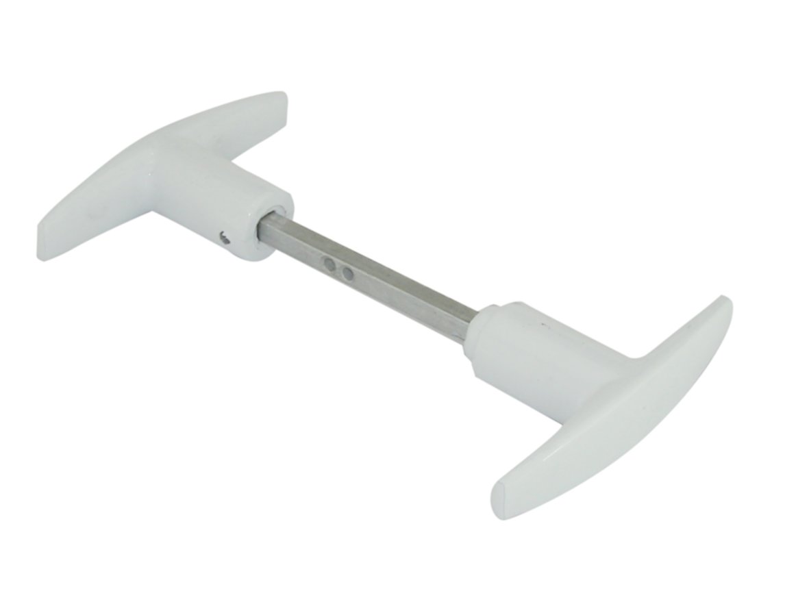 Bouton double c6 fou 6a7 epoxy blanc